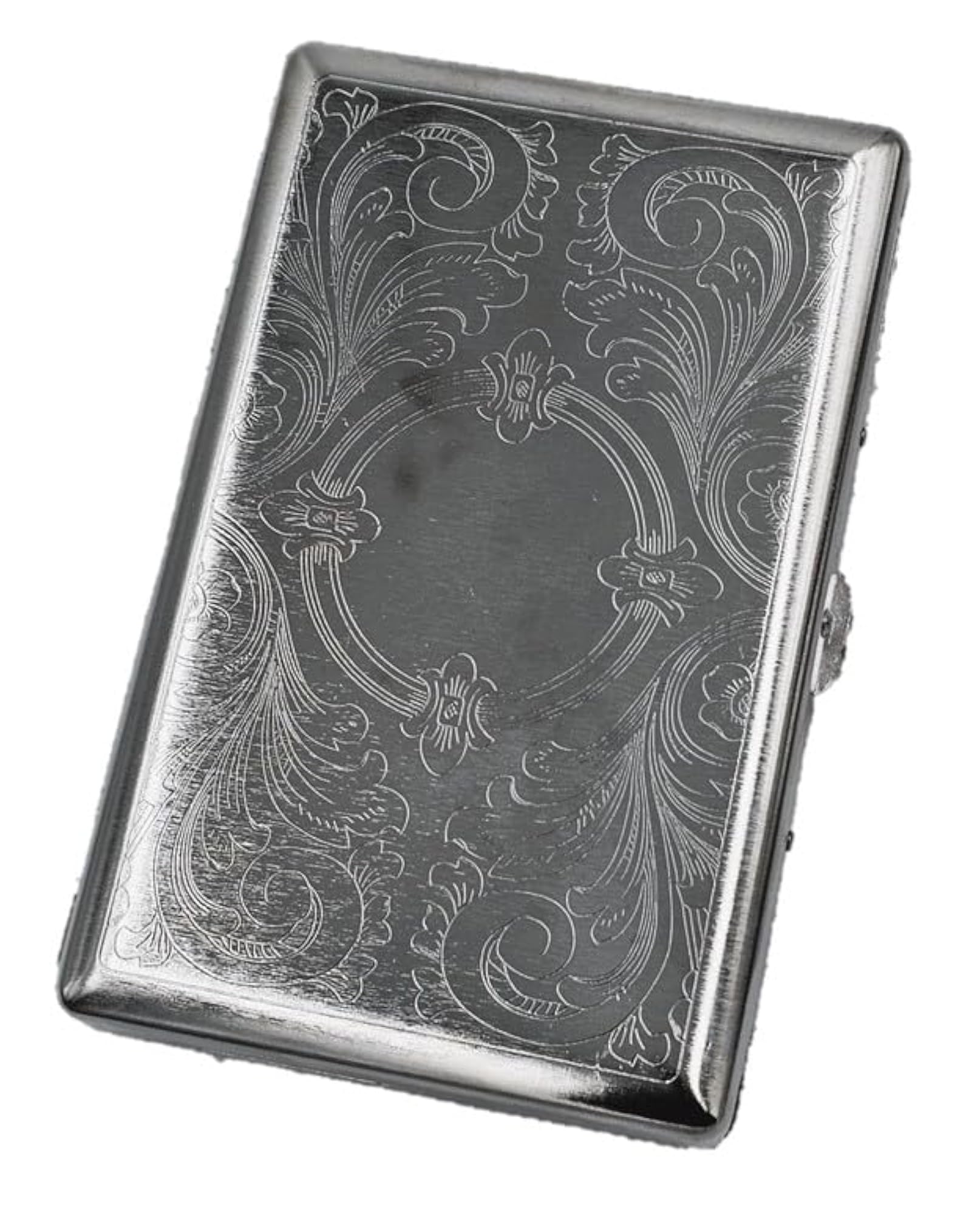 Retro Cigarette Case Victorian Style Metal Holder